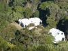 Airial view of three dome home