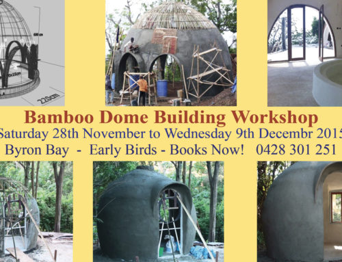 Bamboo Dome Workshop in Byron Bay
