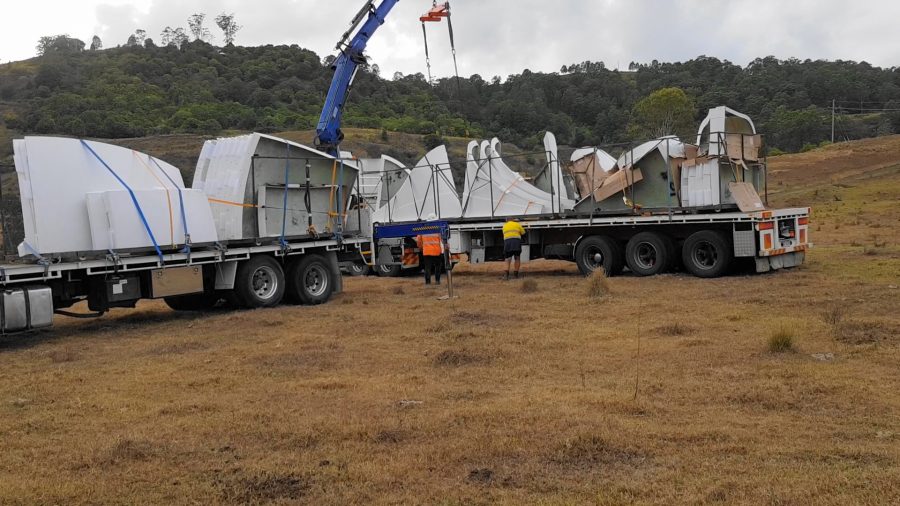 Fast Modular Dome Construction